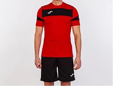 11268p21. KOSZULKA PIŁKARSKA JOMA ACADEMY II CZERWONY CZARNY