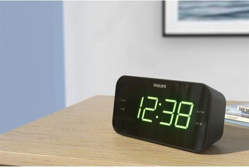 РАДИО С ЧАСАМИ, БУДИЛЬНИК, PHILIPS TAR3306/12 LED, РАДИО-БУДИЛЬНИК