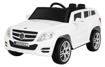 Детская машина City Rider Белый + Пульт + Регулировка руля + Бесплатная ул.