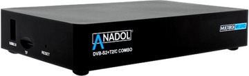 ANADOL MULTIBOX 4K COMBO DVB-S2X +DVB-T2/C WIFI E2