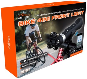 Велосипедный фонарь + BT Bluetooth MP3 ДИНАМИК 4в1
