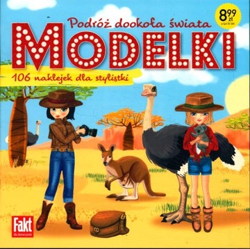MODELKI Podróż dookoła świata NAKLEJKI