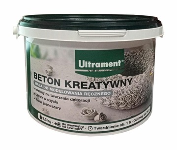 Beton Kreatywny masa do tworzenia dekoracji 2,5kg