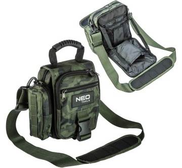 TOREBKA NA RAMIĘ TORBA TURYSTYCZNA PASEK NEO CAMO