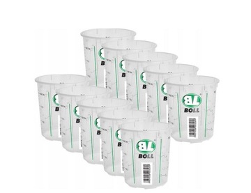 BOLL KUBEK LAKIERNICZY Z PODZIAŁKĄ 400ml 10szt