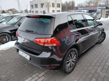 Volkswagen Golf VII Hatchback 3d 2.0 TDI BlueMotion Technology 150KM 2016 Volkswagen Golf Allstar Navi Klimatronik Radar LED 2xPDC 2.0 Diesel 150KM, zdjęcie 6