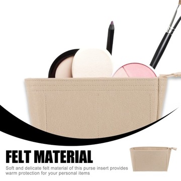 МАЛЕНЬКАЯ СУМКА-ВСТАВКА СУМКА-ВСТАВКА СТЕГАНАЯ КОСМЕТИЧЕСКАЯ СУМКА