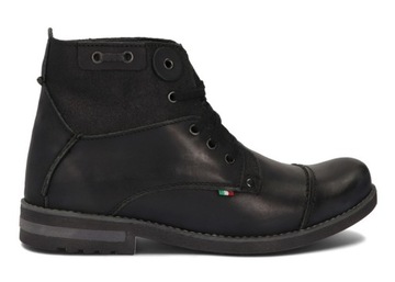 Ботинки челси МУЖСКИЕ УТЕПЛЕННЫЕ PL LEATHER 812 CZ 43