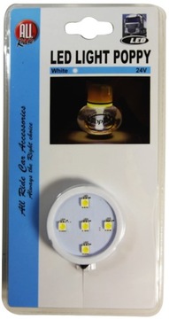 PODŚWIETLENIE LED do tira POD ZAPACH TURBO Poppy ALL RIDE WHITE białe