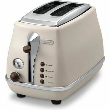 Toster De'Longhi CTOV 2103.BG beżowy/brązowy 900 W