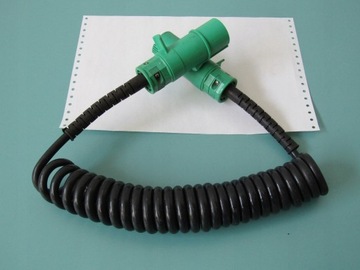 HERTH & BUSS 51276521 PRZEWÓD KABEL SPIRALNY 7PIN 12V 24V DIN 3731 TYP-S