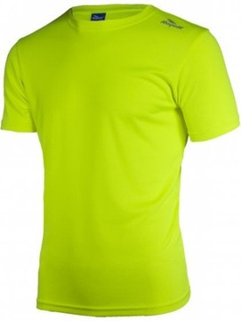 Koszulka do biegania treningowa sportowa fluor Rogelli Promo M