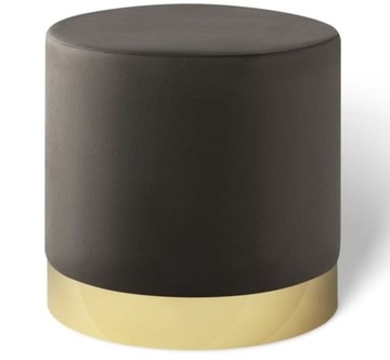 LIFA LIVING Aksamitna Pufa, 38 cm