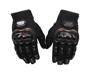 МОТОЦИКЛОВЫЕ ПЕРЧАТКИ PRO-BIKER ЦВЕТА НА ПРИКОСНОВЕНИИ L