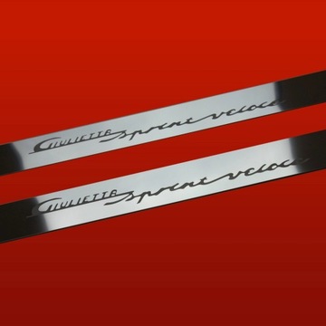 ALFA ROMEO GIULIETTA CLASSIC SPRINT VELOCITY LIŠTA PRAHU OCEL NEREZ