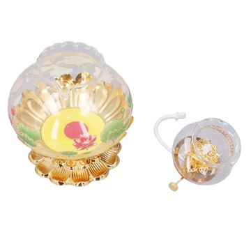 Lampa Buddy naftowa Klasyczny kształt kwiatu