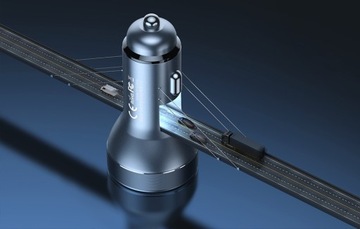 2 автомобильных зарядных устройства USB, REMAX RCC325, 45 Вт