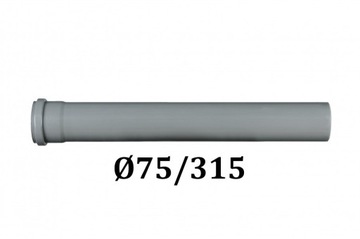 RURA KANALIZACYJNA Ø75 PCV KANALIZACJA 75/315