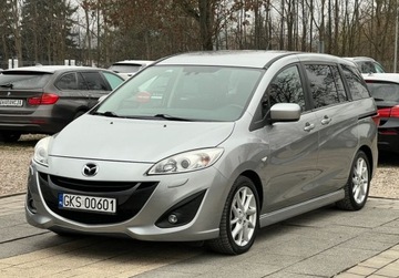 Mazda 5 II 2.0 MZR 150KM 2012 Mazda 5 2.0BENZ. 150KM Xenon Klima Tempomat 7 Foteli ZAREJESTROWANY 2.0, zdjęcie 1