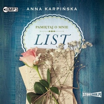 PAMIĘTAJ O MNIE T.1 LIST AUDIOBOOK, ANNA KARPIŃSKA