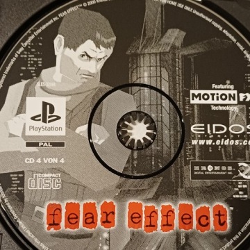 Fear Effect, PS1, PSX, все на немецком языке