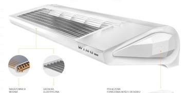 Kurtyna elektryczna VTS WING E200 AC