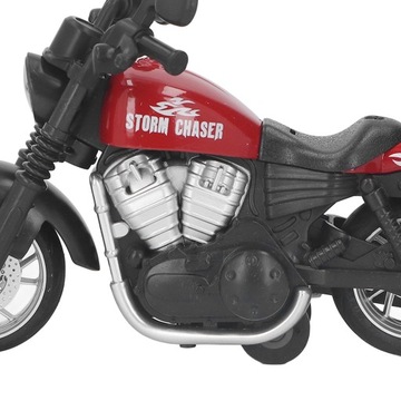 Игрушечный мотоцикл Stop в масштабе 1:16 со звуковым светом