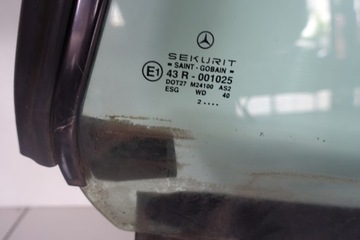 MERCEDES R230 SL SKLO (OKNO) BOČNÍ LEVÝ ZADNÍ