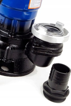 POMPA ZATAPIALNA DO WODY SZAMBA ŚCIEKÓW MOCNA 550W 18000 L/H WĄŻ W ZESTAWIE