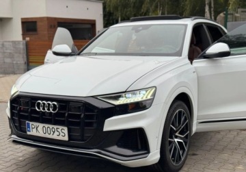 Audi Q8 SUV 3.0 55 TFSI 340KM 2019 Audi Q8 3.0 benz 340 ps ,niski pot przebieg 3.0 Benzyna 340KM, zdjęcie 1