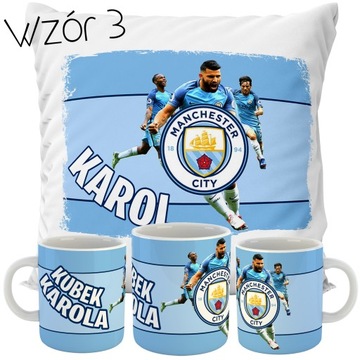 НАБОР КРУЖКА + ПОДУШКИ НАЗВАНИЕ Ф.К. МАНЧЕСТЕР СИТИ