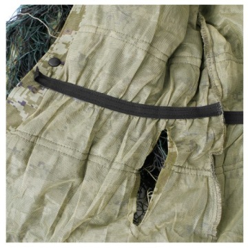 Камуфляжный костюм GHILLIE PARKA MIL-TEC Anti Fire WOODLAND XL/XXL