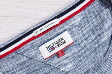 TOMMY HILFIGER DENIM AN AMERICAN ORIGINAL SWETER OVERISE r. L