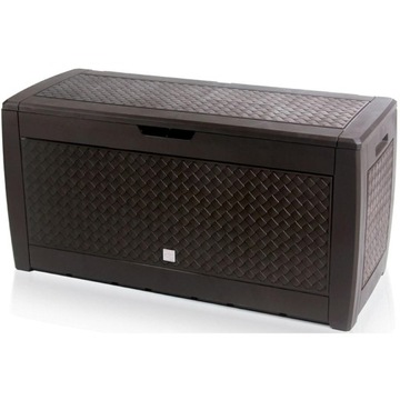 POJEMNA SKRZYNIA OGRODOWA POJEMNIK PUDŁO BOX TARAS BALKON 310L BOXE MATUBA