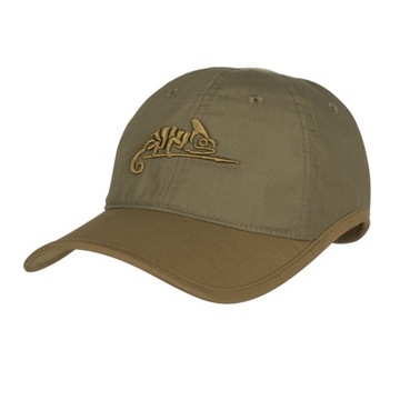 Czapka Helikon Logo Cap PolyCotton Ripstop Adaptive Green / Coyote A