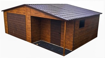 Жестяной гараж Жестяные гаражи Tin 7x5