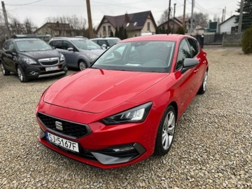 Seat Leon IV Hatchback 2.0 TDI CR 115KM 2022 Seat Leon FR 2022Rok 2.0tdi Virtual Radar Full Led VAT23