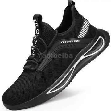 Buty robocze Safety Shoes Męskie Stalowe Toe trampki d