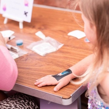 Набор блестящих тату для детей, моющийся, из 24 цветов, 186 шаблонов размера XXL.