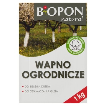 BOPON WAPNO OGRODNICZE DO BIELENIA I ODKWASZANIA GLEBY 1KG