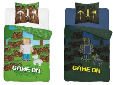 POŚCIEL ŚWIECĄCA W CIEMNOŚCI 160x200 GAME GRACZA