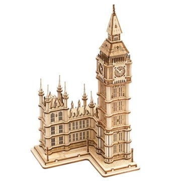 Robotime - model wieży Big Ben - oświetlenie LED