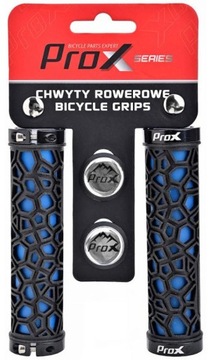 Chwyty Prox GP-53 130mm skręcane black/blue
