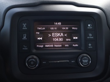 Jeep Renegade SUV Facelifting 1.0 GSE T3 Turbo 120KM 2019 Jeep Renegade 1.0 T-GDI, Salon Polska, zdjęcie 10