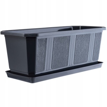 BALCONY BOARD 40 см цветочный горшок горшок держатель балкон ручки