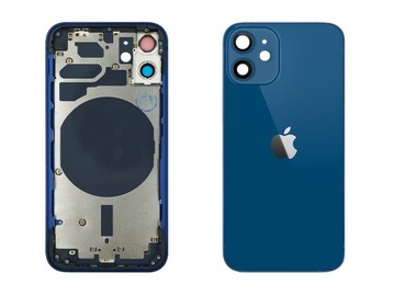 iPhone 12 Korpus Ramka Obudowa Tył Blue