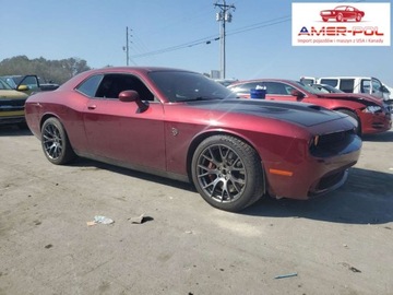 Dodge Challenger III 2018 Dodge Challenger 2018, 6.2L, SRT HELLCAT, od ubezpieczalni 6.2 Benzyna