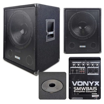 Aktywny Subwoofer 15'' Bi-Amp 300W+ 2x 150W Vonyx