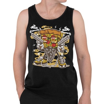 TANK TOP ANIMOWANE PIZZA GANGSTER