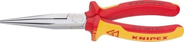 Szczypce tnące wydłużone VDE proste 200mm KNIPEX